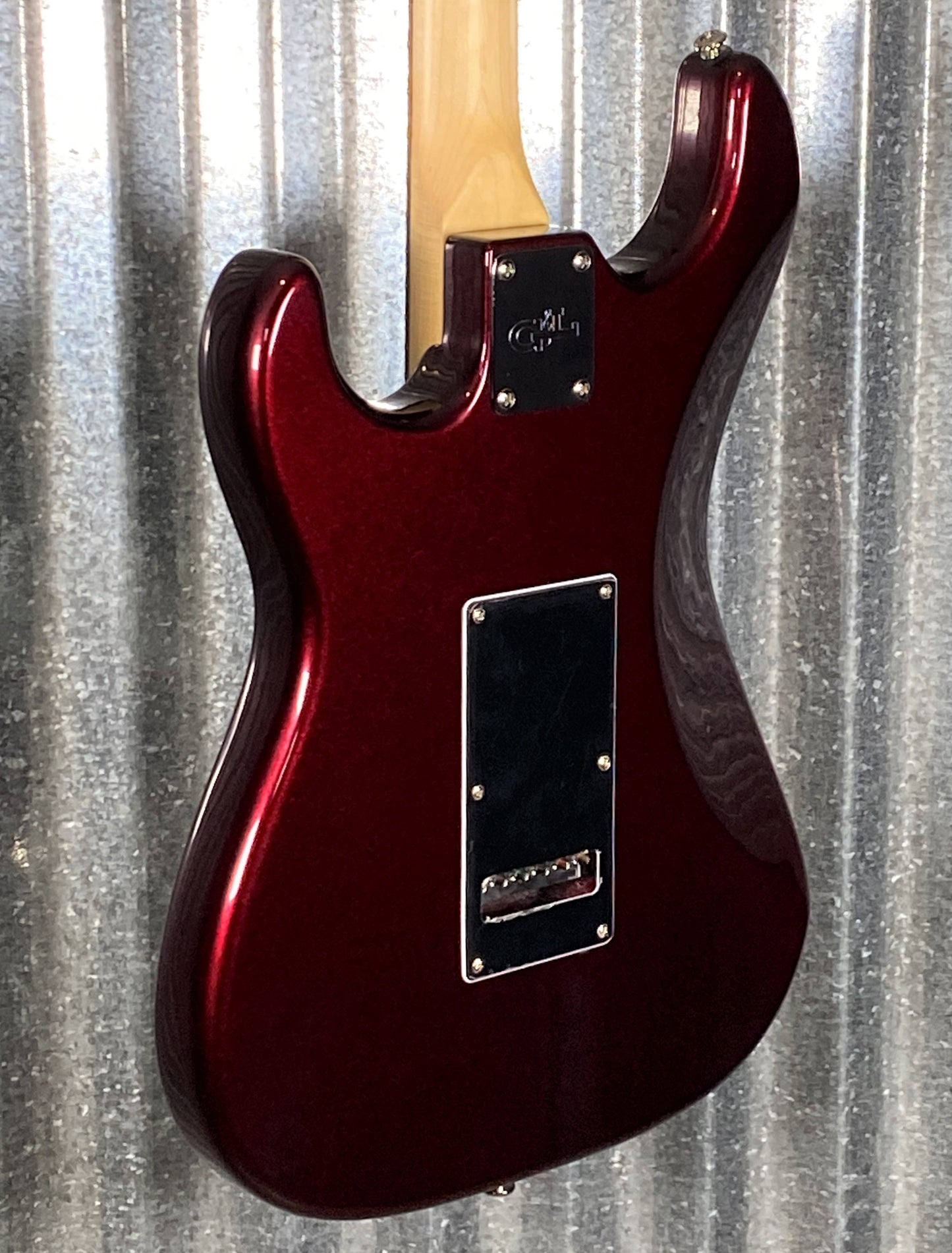 G&L USA 2022 Fullerton Deluxe Legacy HB Ruby Red Metallic Guitar & Bag #1143 Used