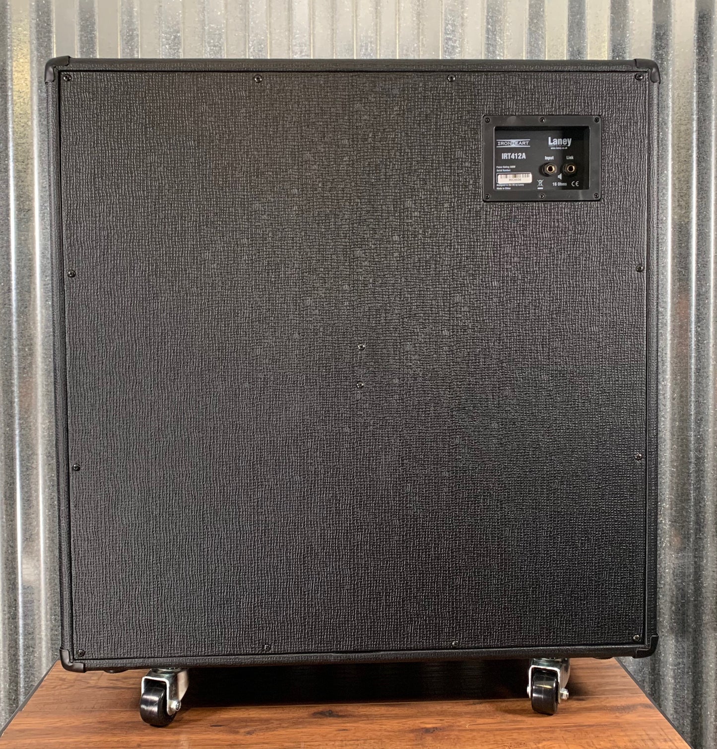 Laney IRT412A Ironheart 4x12" 160 Watt Angled Guitar Amplifier Speaker Cabinet
