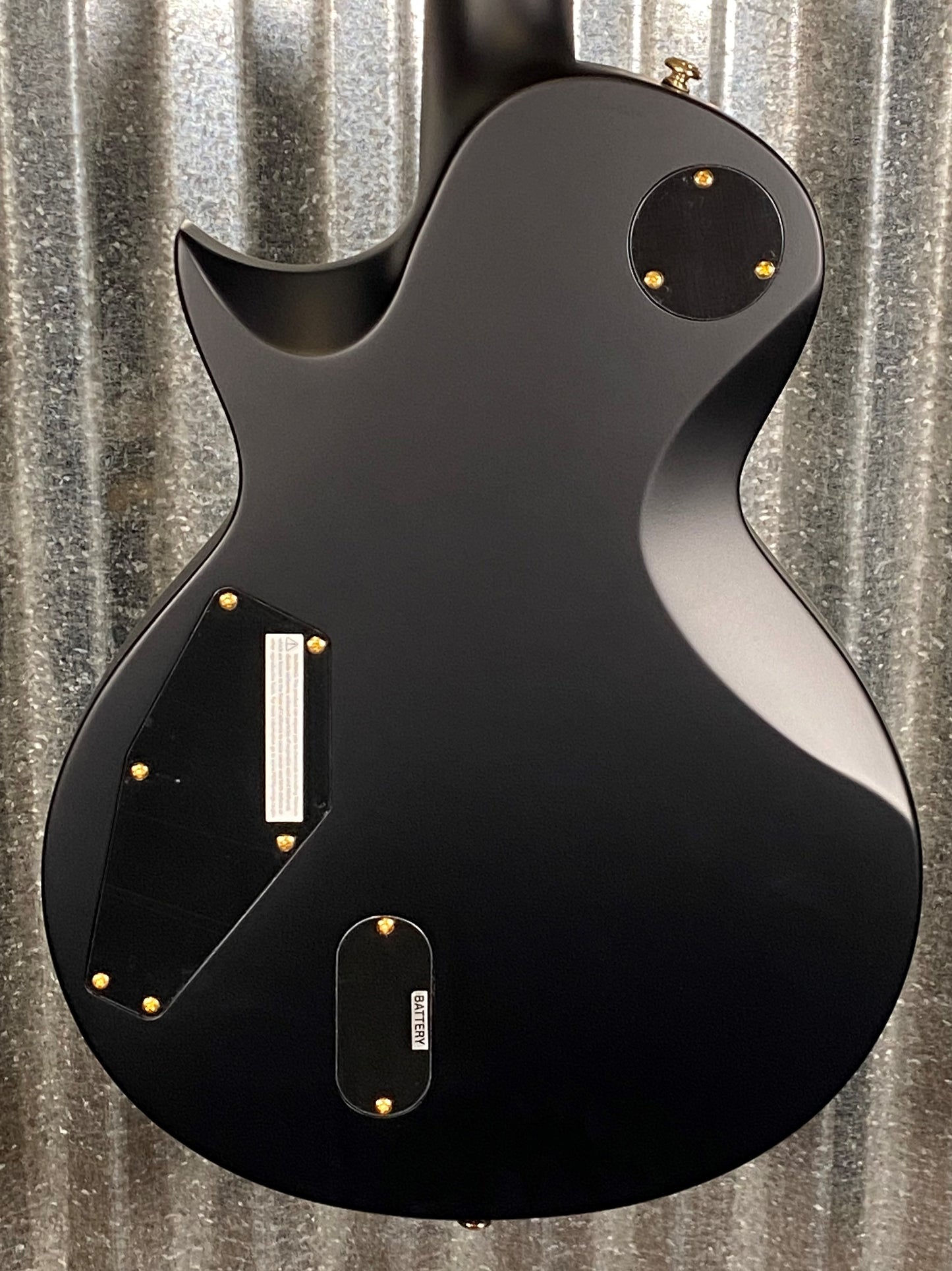 ESP LTD EC-1000 Eclipse EMG Vintage Black Guitar LEC1000VB #0219 Used