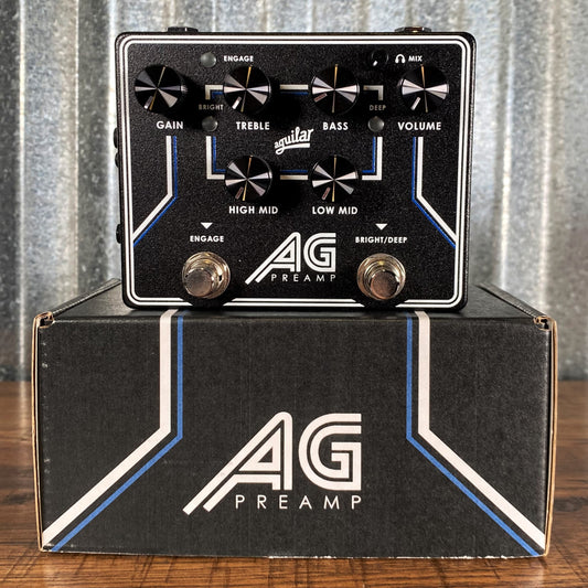 Aguilar AG Preamp Bass EQ Direct Box Effect Pedal