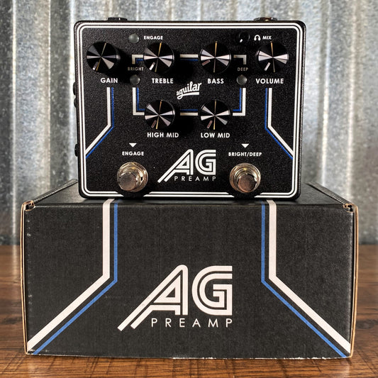 Aguilar AG Preamp Bass EQ Direct Box Effect Pedal