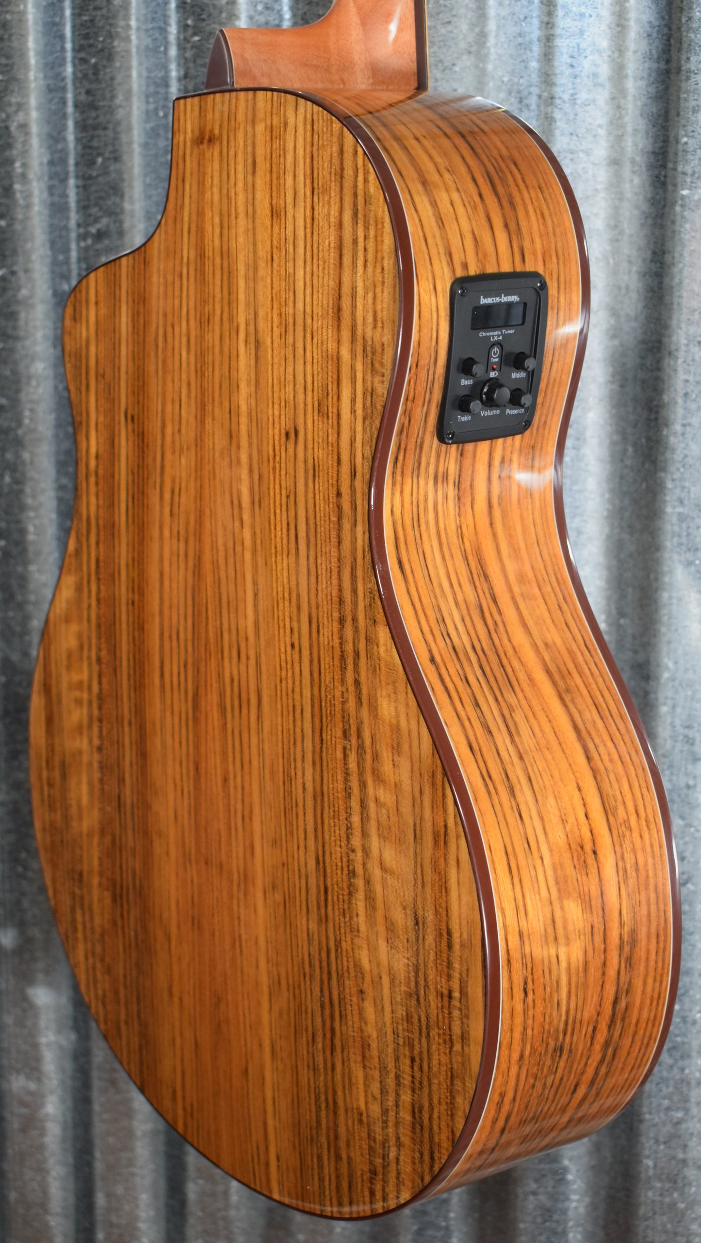 Washburn Bella Tono Studio Vite S9V Charcoal Burst Acoustic Electric Guitar #0895
