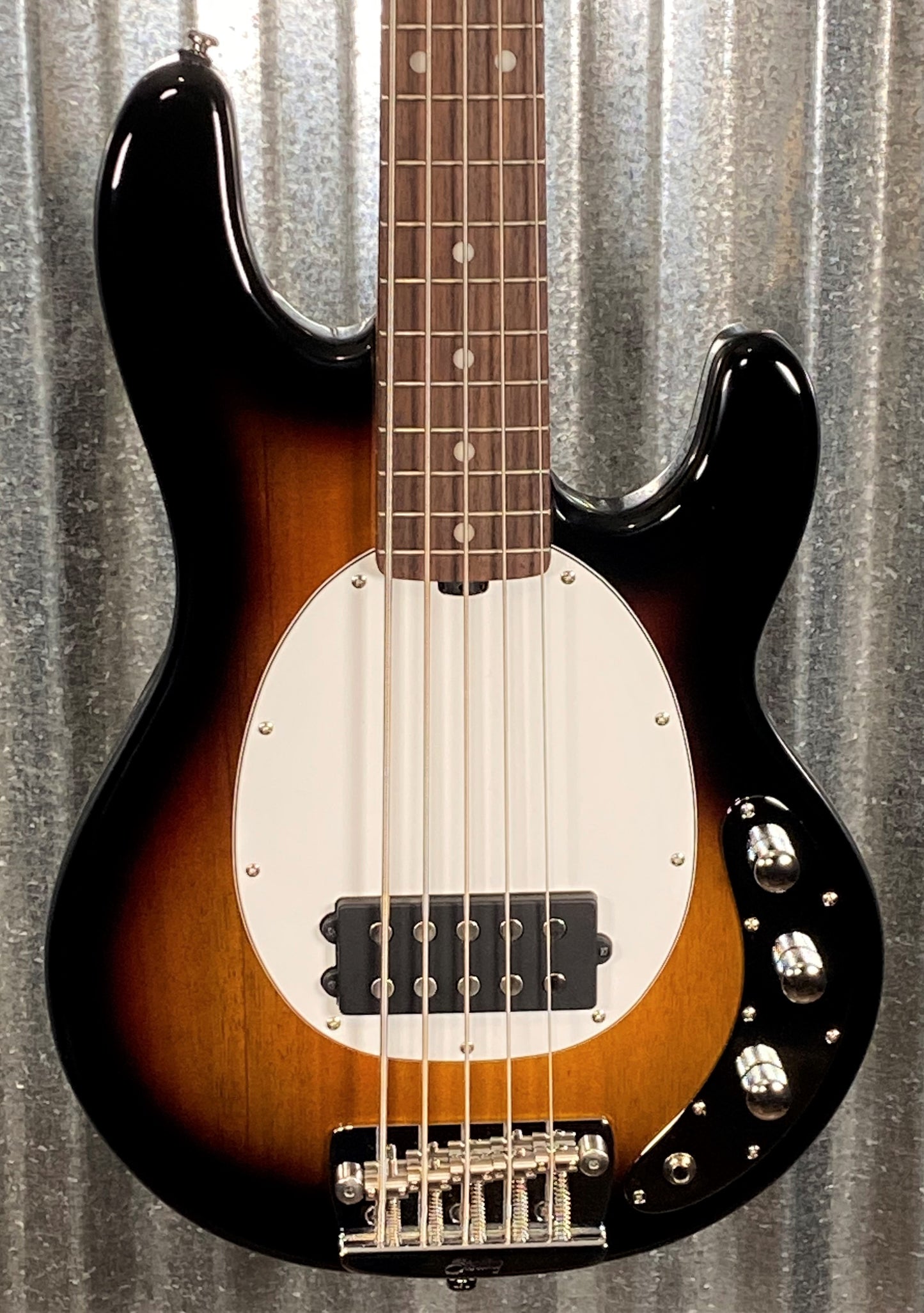 Sterling by Music Man Stingray Classic RAY25CA 3-Tone Sunburst 5 String Bass & Bag #7332 Used