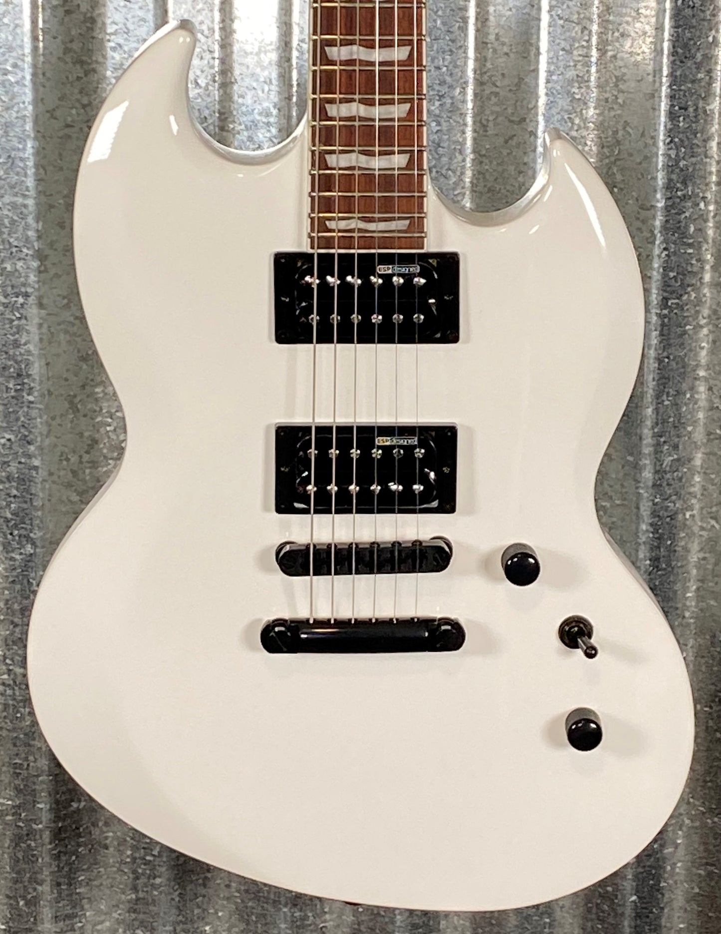 ESP LTD VIPER-256 Snow White Guitar LVIPER256 #0144 Used