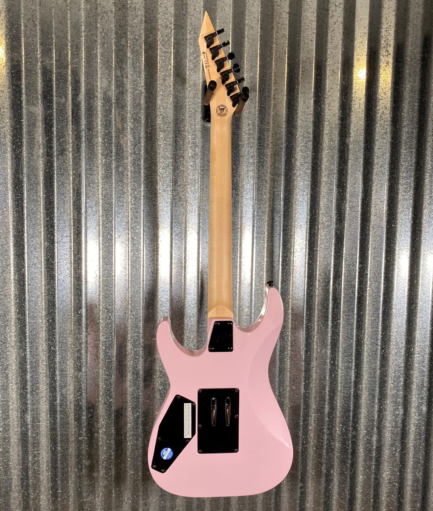 ESP LTD Mirage Deluxe '87 Pearl Pink Guitar LMIRAGEDX87PP #0150