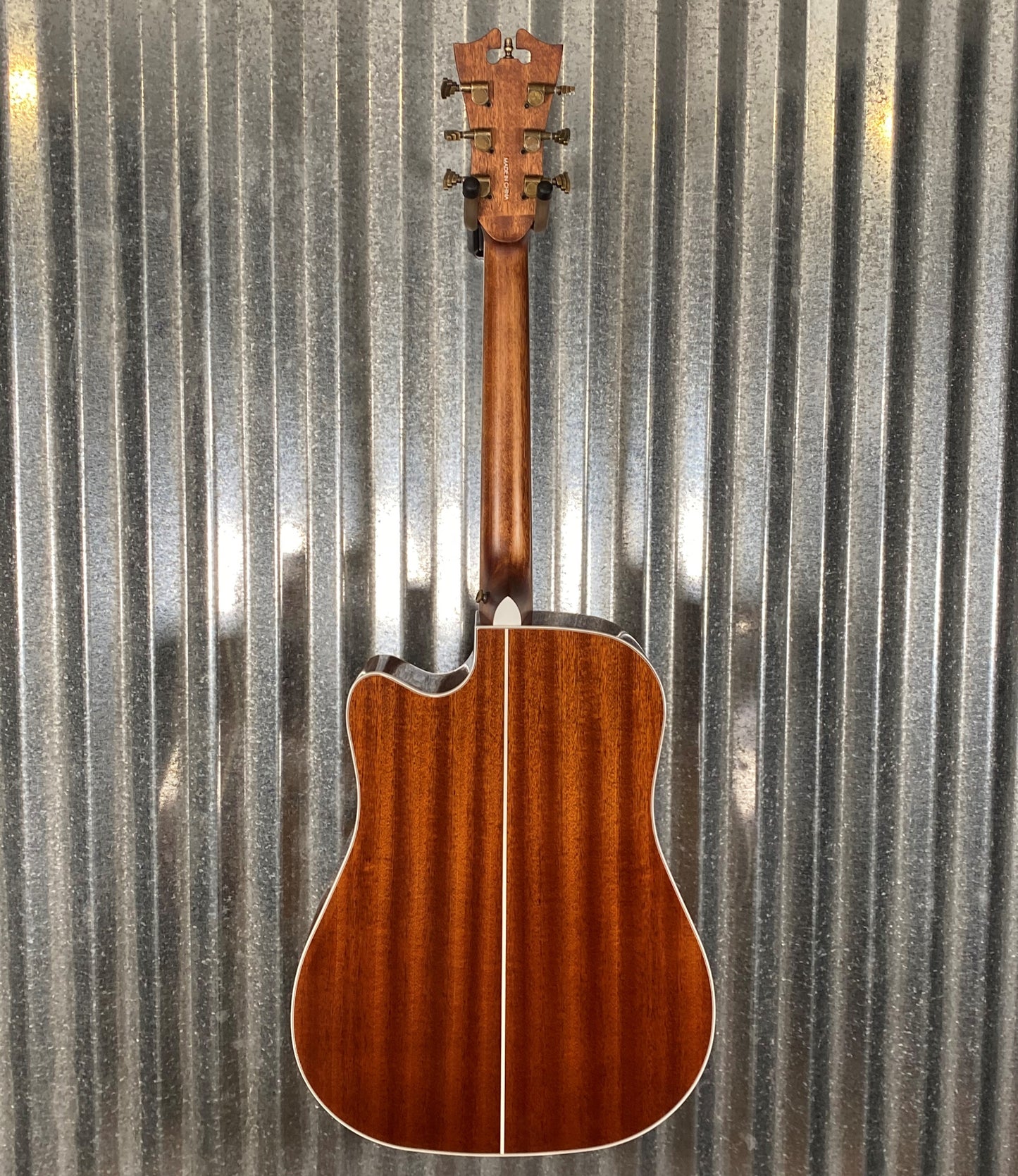 D'Angelico Premier Bowery Dreadnought CE Iced Tea Burst Acoustic Electric Guitar #5267