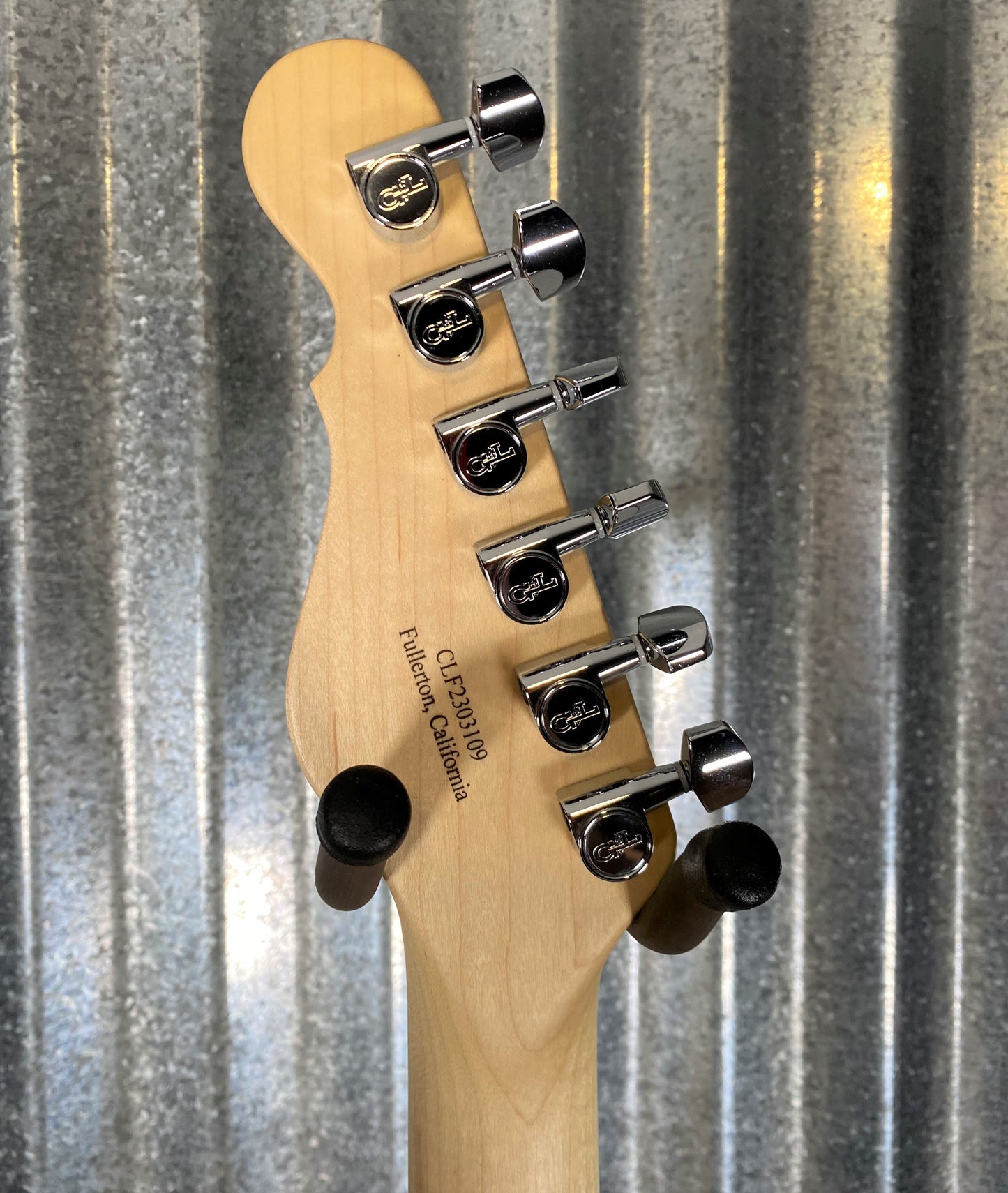 G&L USA Limited Edition ASAT Classic Thinline Semi Hollow 2 Tone Goldburst Metallic Guitar & Bag #3109 Used