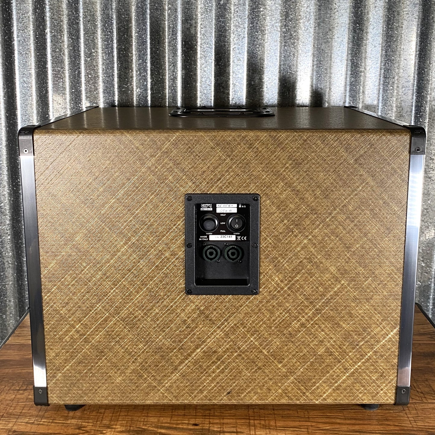 GR Bass NF 112H+ Plus Natural Fiber 1x12 450 Watt 8 Ohm Bass Speaker Cabinet