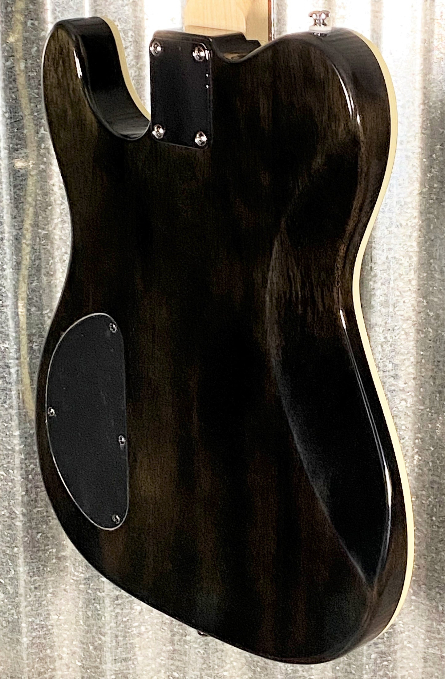 G&L Tribute ASAT Deluxe Trans Black Guitar #2617 Used