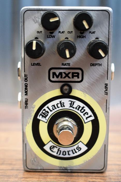 Dunlop MXR ZW38 Zakk Wylde Black Label Chorus Guitar Effect Pedal