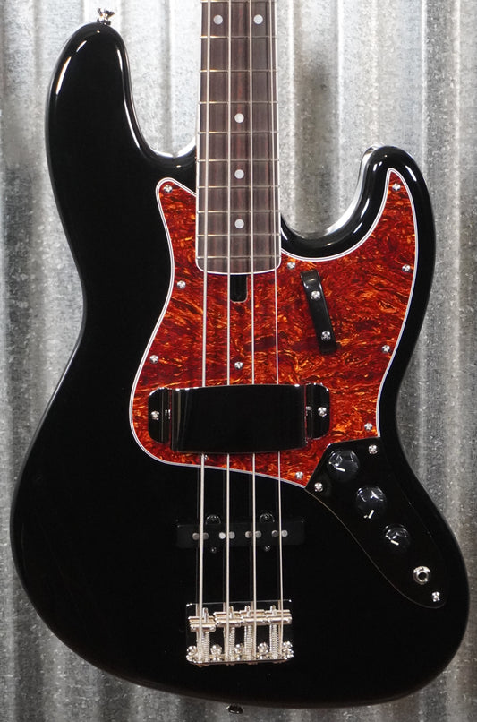 Modern Vintage MVJ4-66 60's Vintage 4 String Jazz Bass Black & Bag Blem #1243