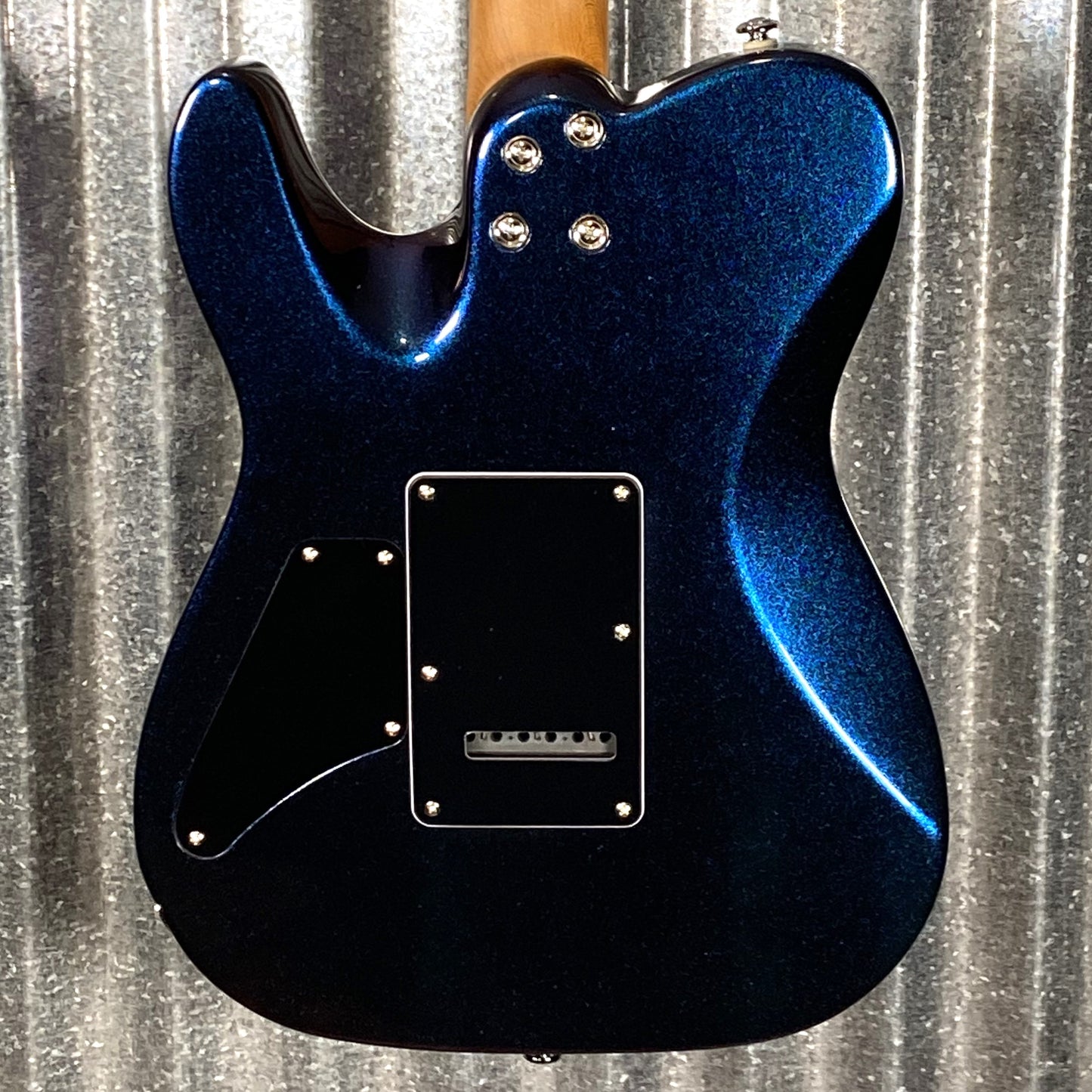 Musi Virgo Fusion Telecaster Deluxe Tremolo Indigo Blue Guitar #0421 Used
