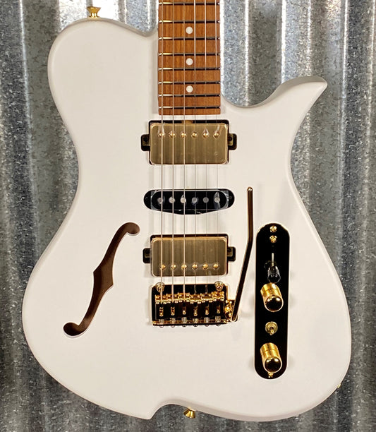 Vola Vasti KJM J1 Kaspar Jalily Signature White Matte Guitar & Bag #4893
