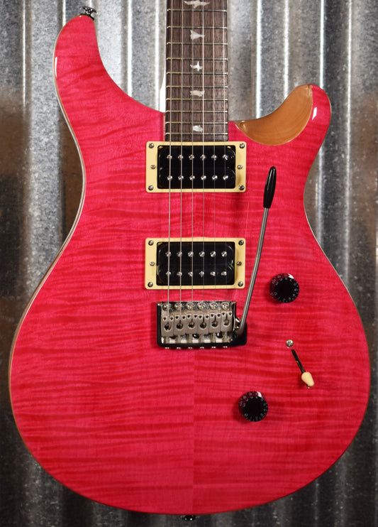 PRS Paul Reed Smith SE Custom 24 Bonnie Pink Guitar & Bag #6436