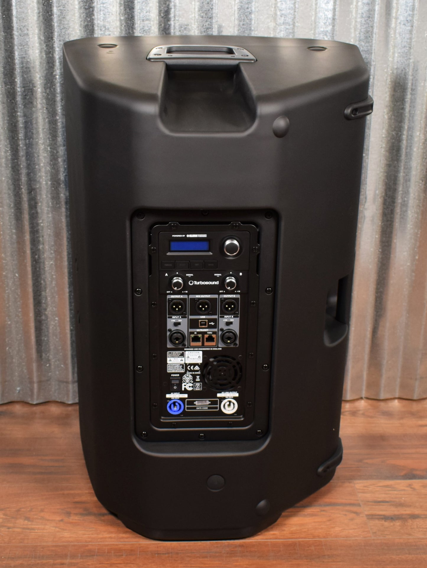 TurboSound IQ15 2500 Watt Powered 15" Two Way Loudspeaker Klark Teknik Utranet Processing