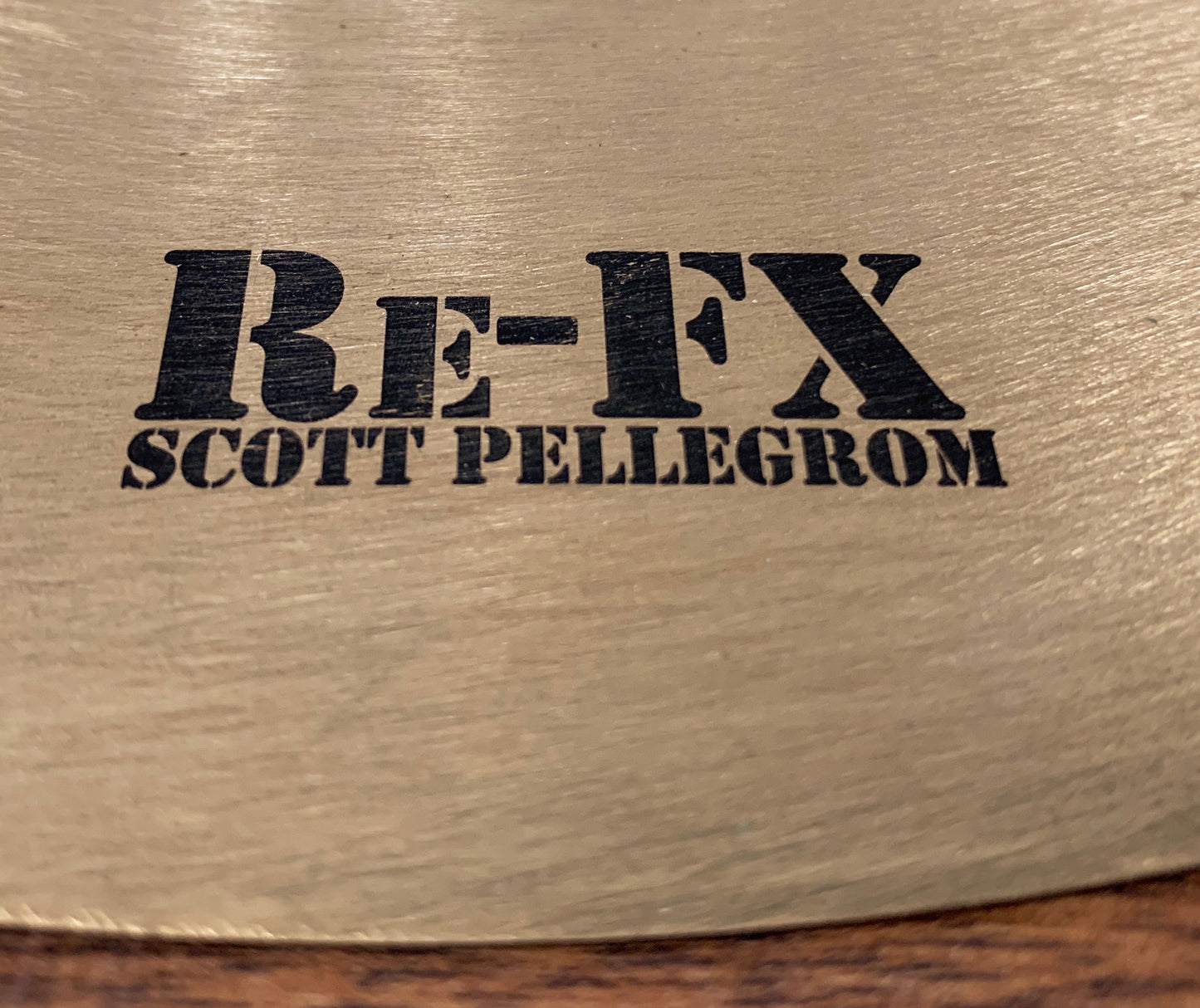 Dream Cymbals REFX-NC14 Recycled RE-FX Series Scott Pellegrom 14" Double Wide Crop Circle No Jingles