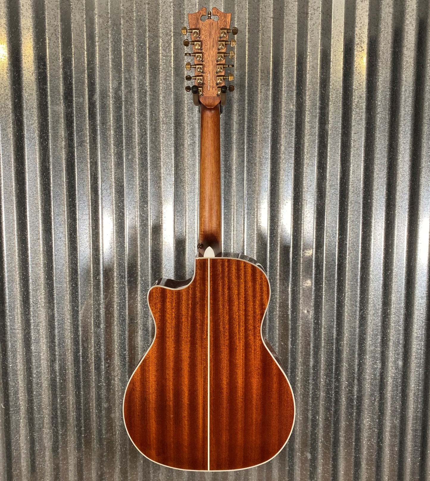 D'Angelico Premier Fulton Grand Auditorium 12 String CE Iced Tea Burst Acoustic Electric Guitar #0010