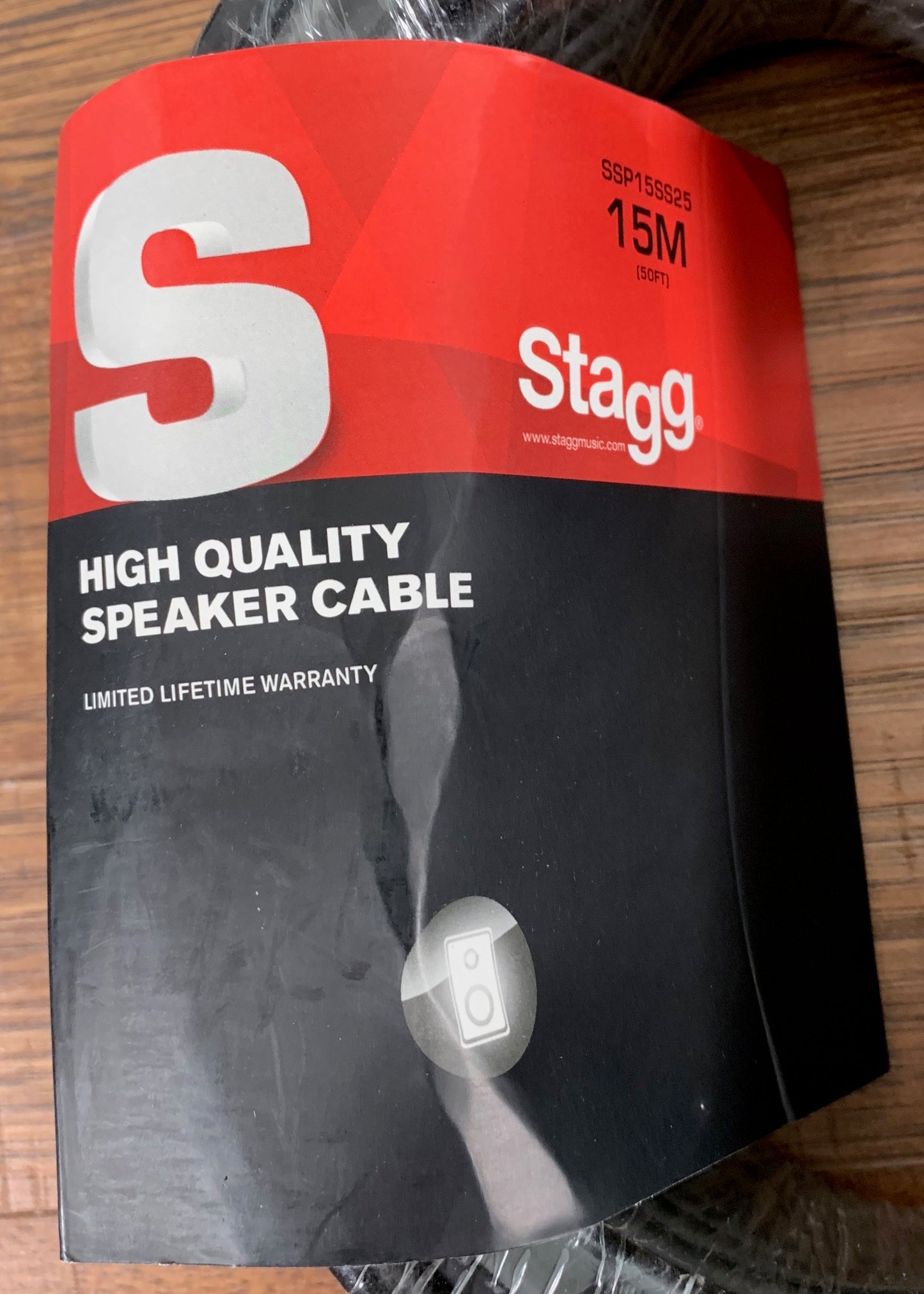 Stagg SSP15SS25 15M 50 ft 14GA Speakon-Speakon Cable