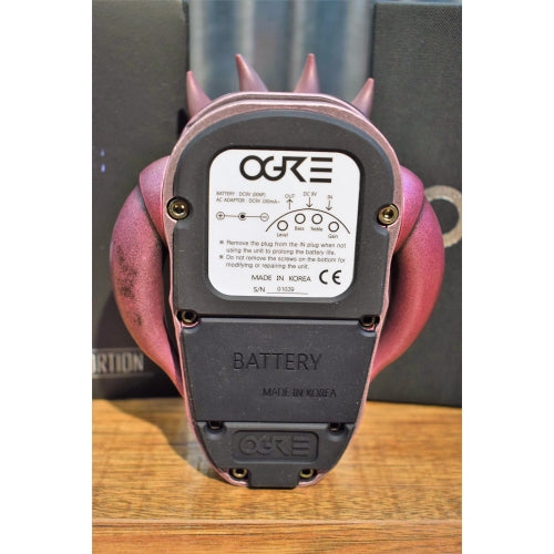 Ogre Guitar Thunderclap Distortion Special Edition Red Effect Pedal SP0001RD