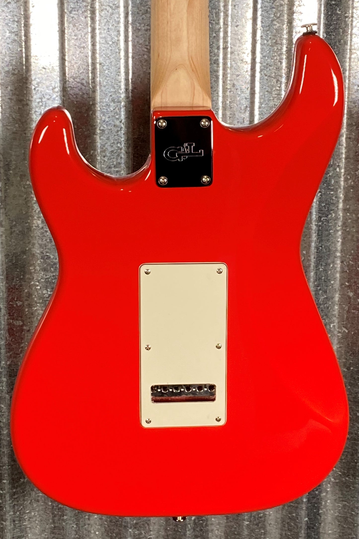 G&L USA Fullerton Custom Legacy HH Fullerton Red Guitar & Case Blem #7410