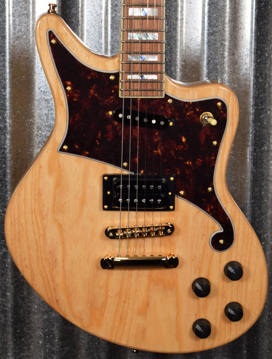 D'Angelico Deluxe Bedford Offset Natural Guitar & Case #1677