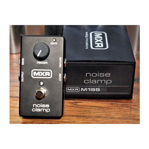 Dunlop MXR M195 Noise Clamp Gate Guitar & Bass Effect Pedal Demo