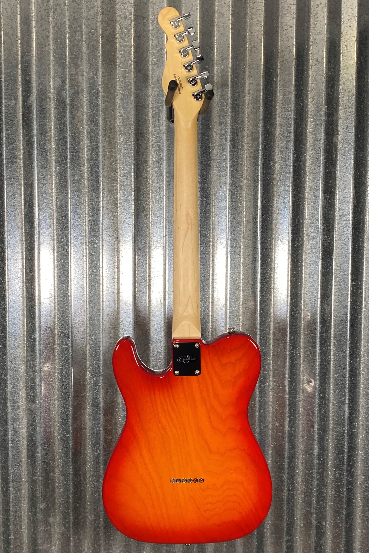G&L USA ASAT Classic S Cherryburst Guitar & Case #7171