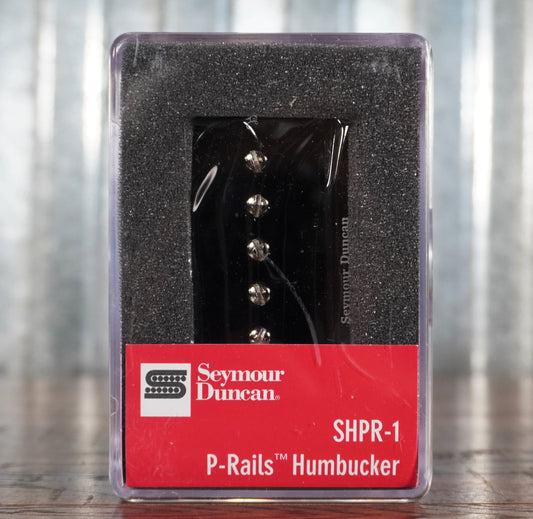 Seymour Duncan SHPR-1n P-Rails Neck Humbucker Guitar Pickup Black