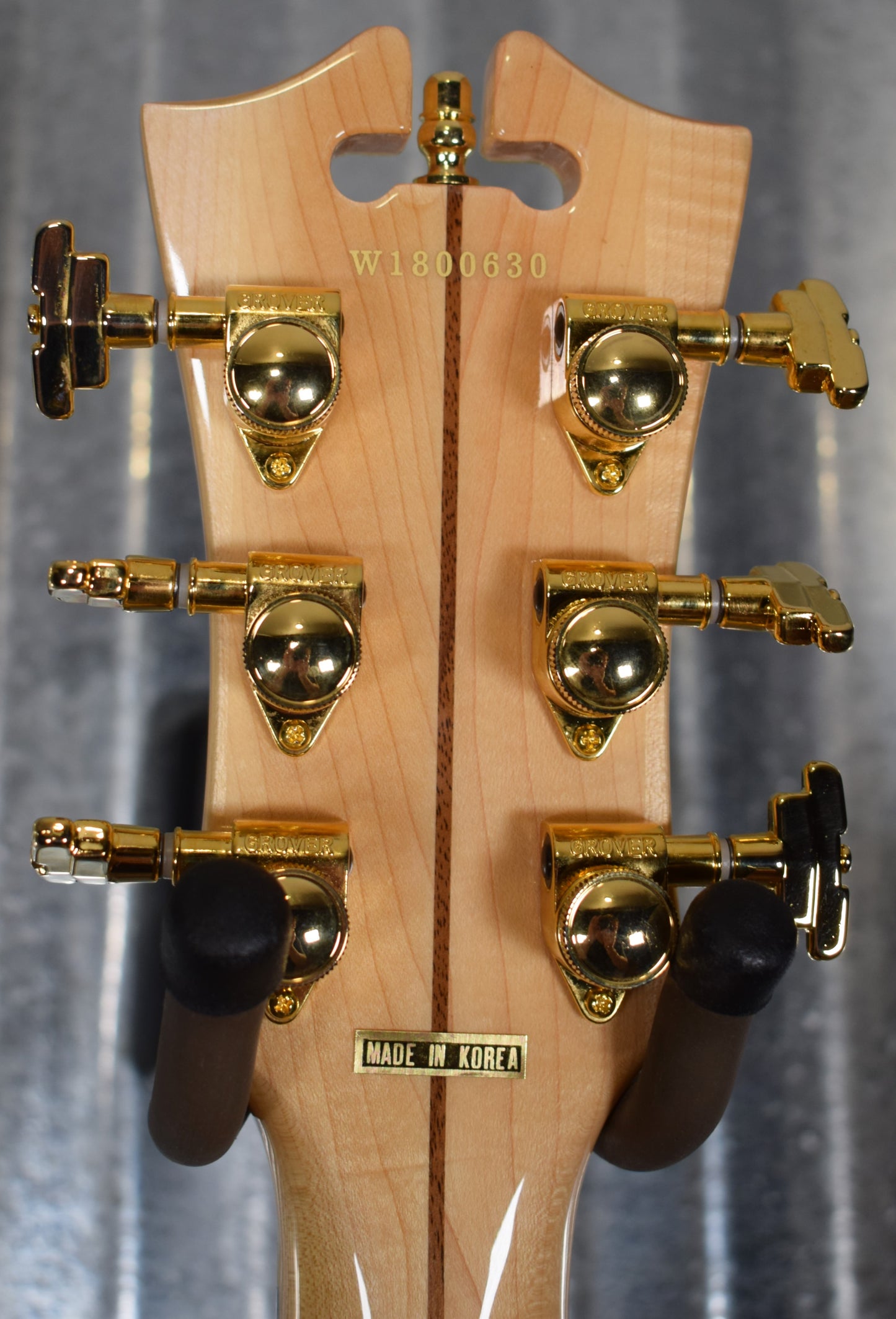 D'Angelico Deluxe Bedford Offset Army Green Guitar & Case #0630