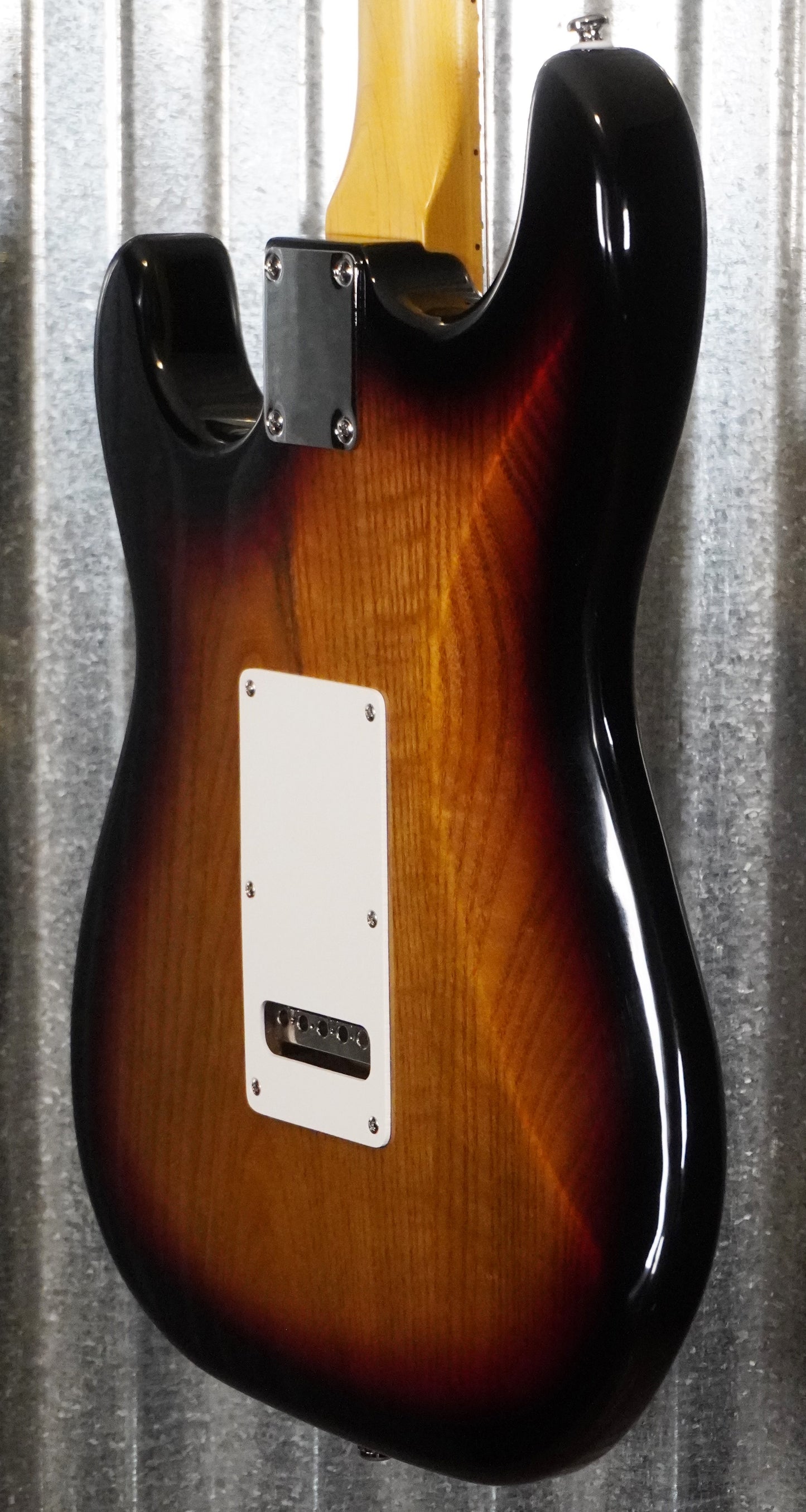 G&L Tribute Legacy HSS 3-Tone Sunburst Guitar #7124