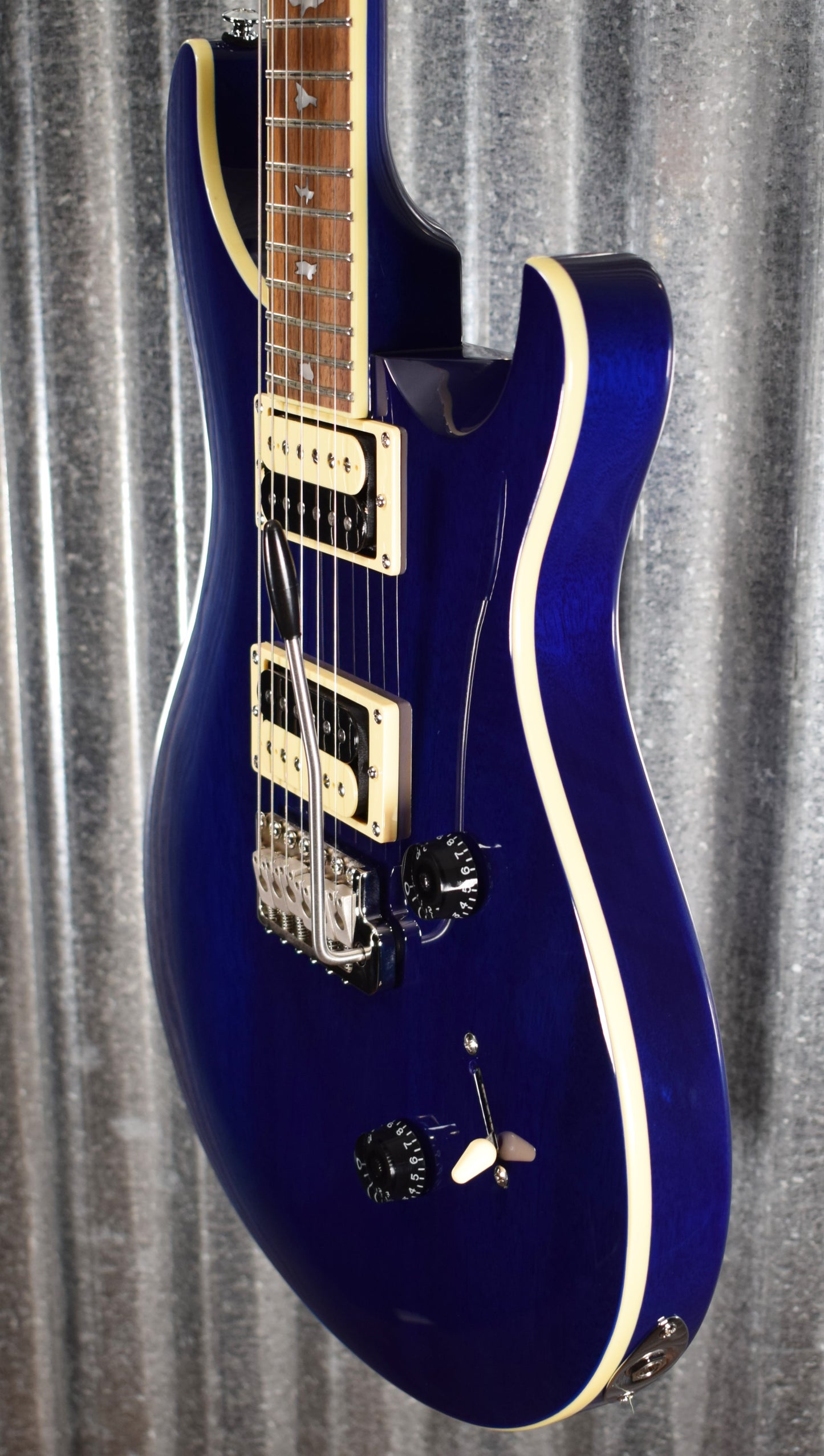 PRS Paul Reed Smith SE Standard 24 Translucent Blue Guitar #4430 Demo