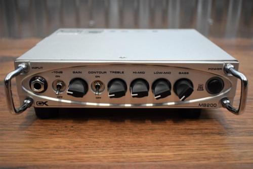 Gallien Krueger GK MB 200 Watt Ultralight Micro Bass Amp Head MB200