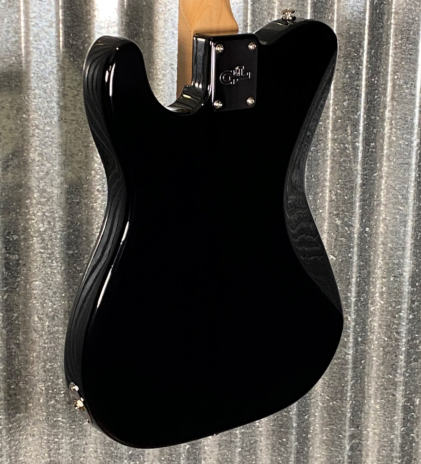 G&L USA ASAT Special Jet Black Guitar & Bag #5179 Used