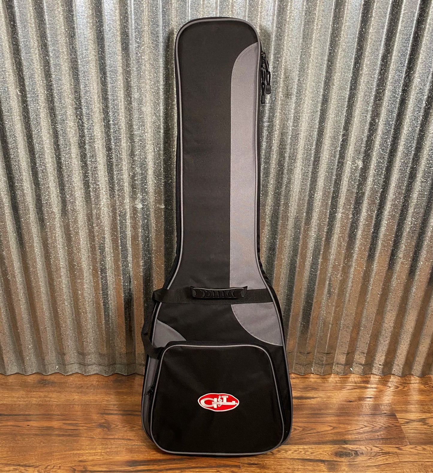 G&L USA Fullerton Deluxe Fallout 4 String Short Scale Bass Tangerine Metallic & Bag #9349