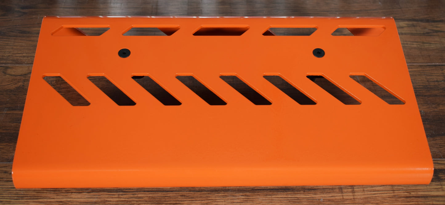 Gator GPB-LAK-OR Small Aluminum Guitar Effect Pedalboard & Bag Orange