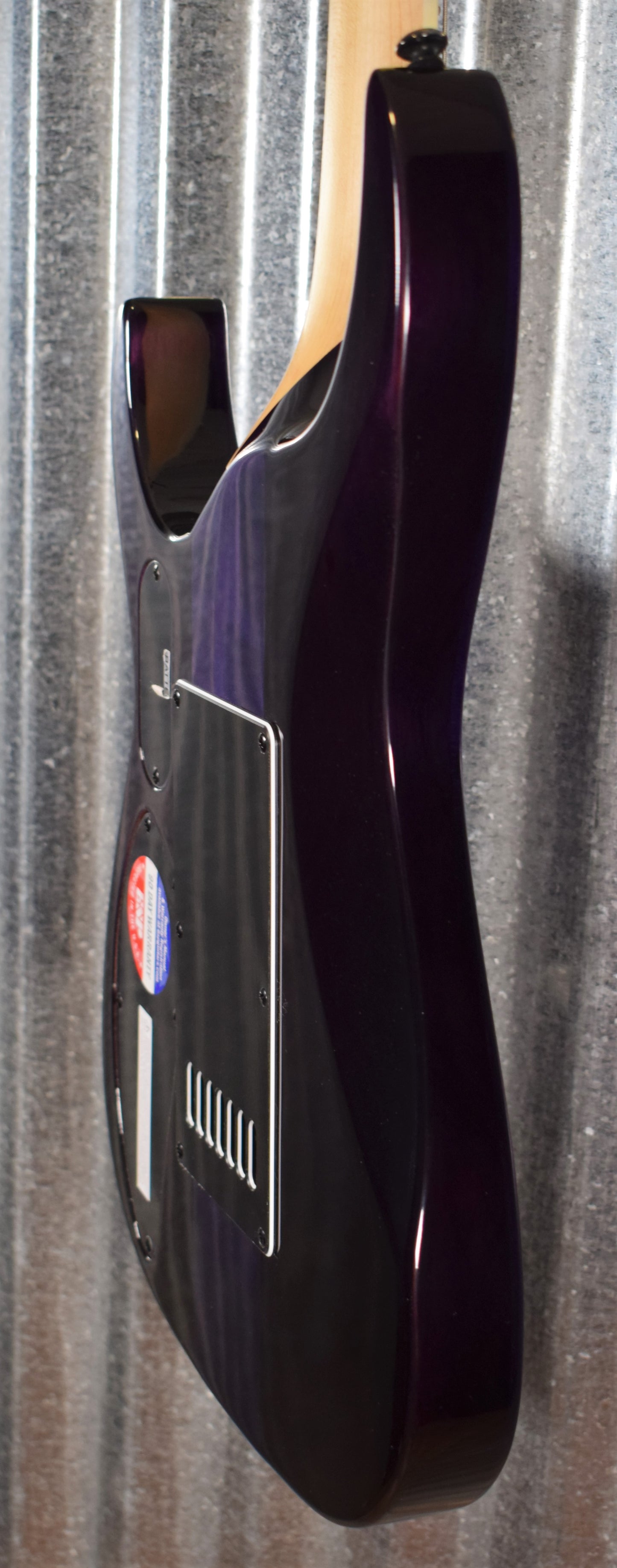 ESP LTD SH-7 Evertune Brian "Head" Welch Signature See Thru Purple Guitar & Case SH7ETFMSTP #1417 Demo