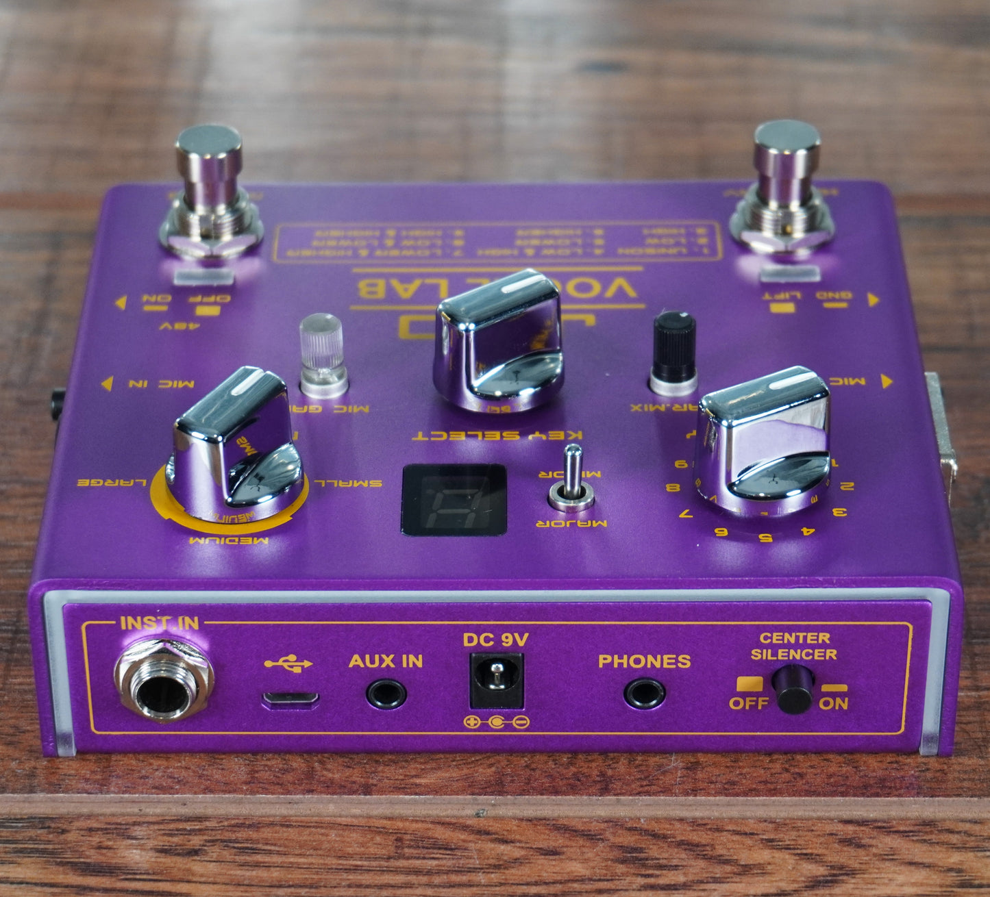 JOYO R-16 Vocal Lab Harmony Vocal Effect Pedal
