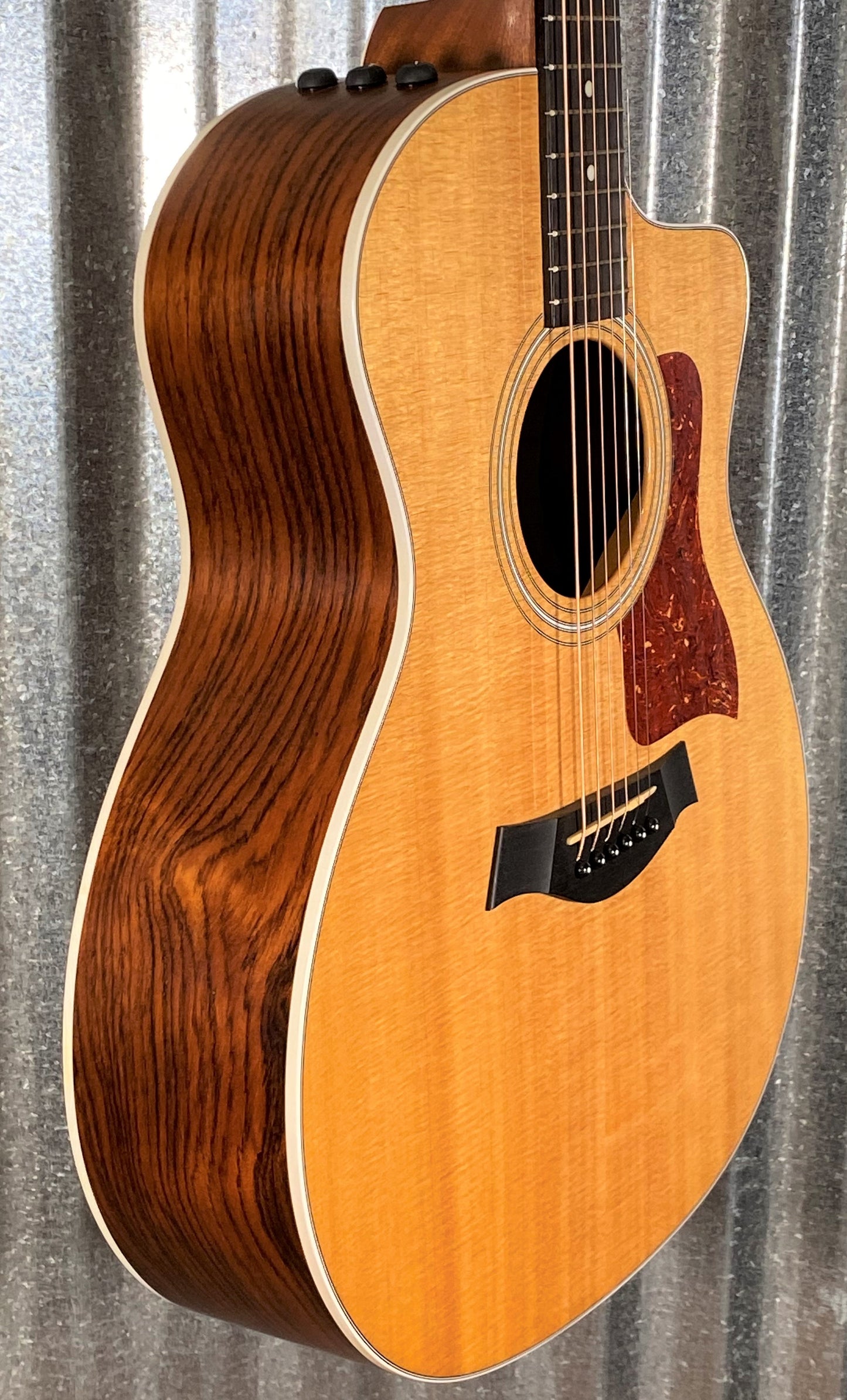 Taylor 214CE Grand Auditorium Natural Acoustic Electric Guitar & Case #4423 Used