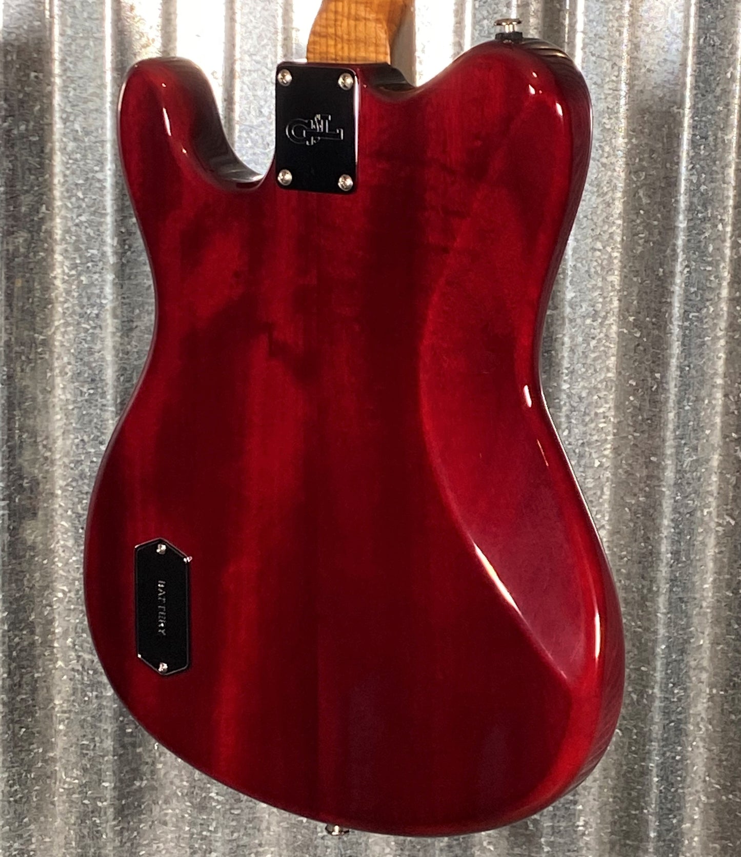 G&L USA Custom Shop CLF Research Espada 40th Anniversary Quilt Top Ruby Gem Guitar & Case #9008 Used