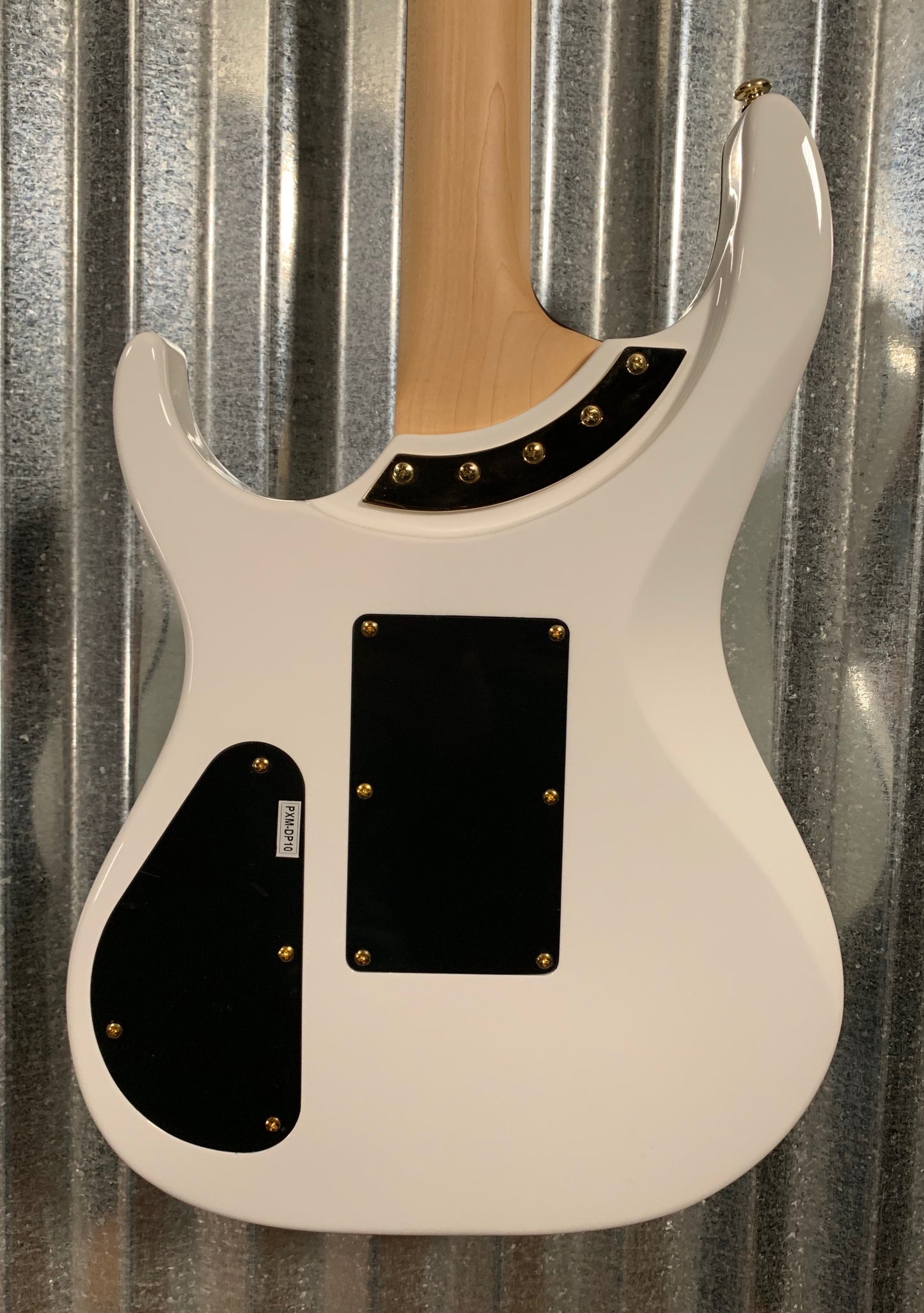 Washburn Parallax M10FR David Palau White Duncan Guitar & Case PXM-DP10WH-D #0542