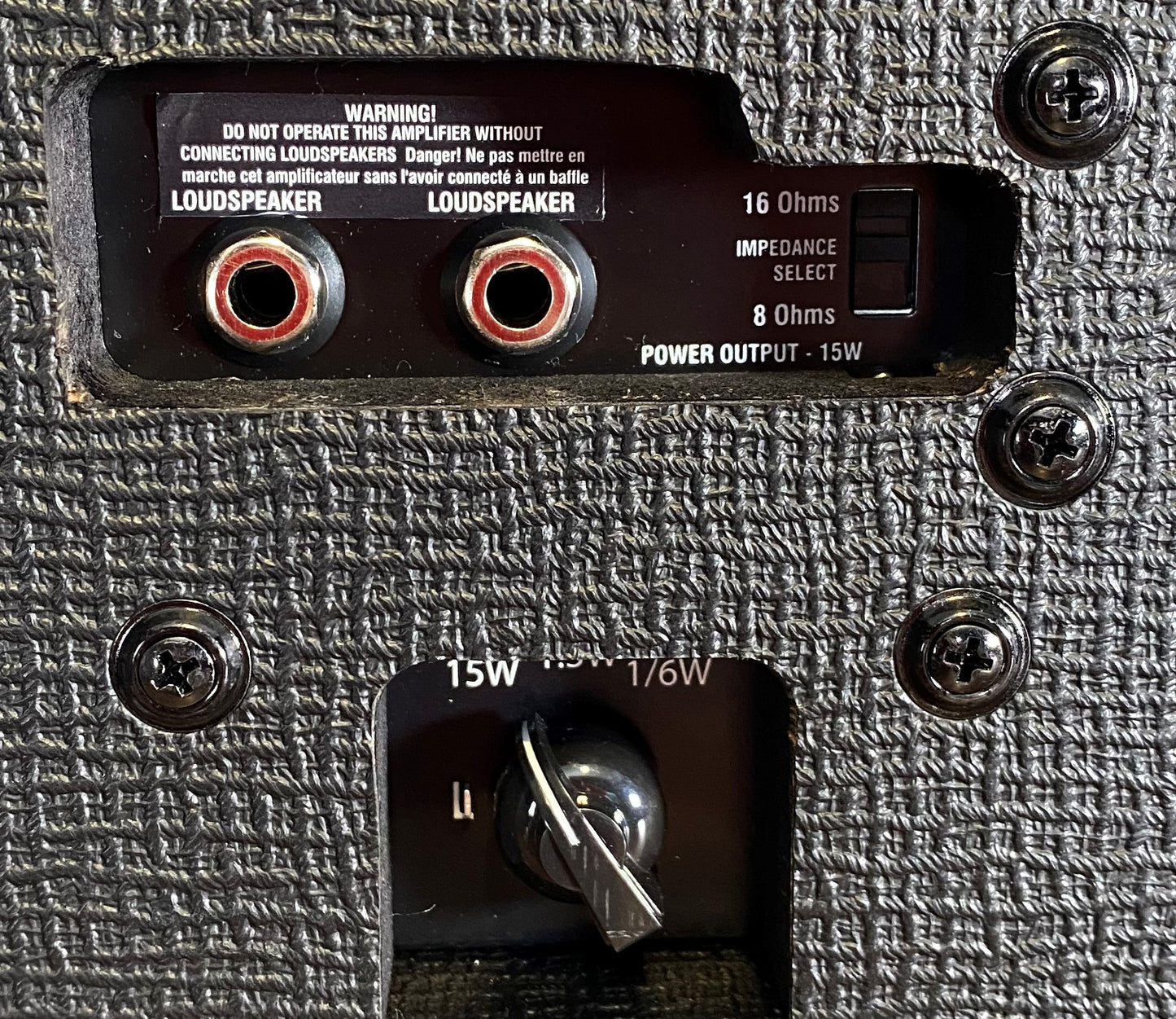 VOX AC15CH AC15 Custom Head 15 Watt Tube Guitar Head Amplifier