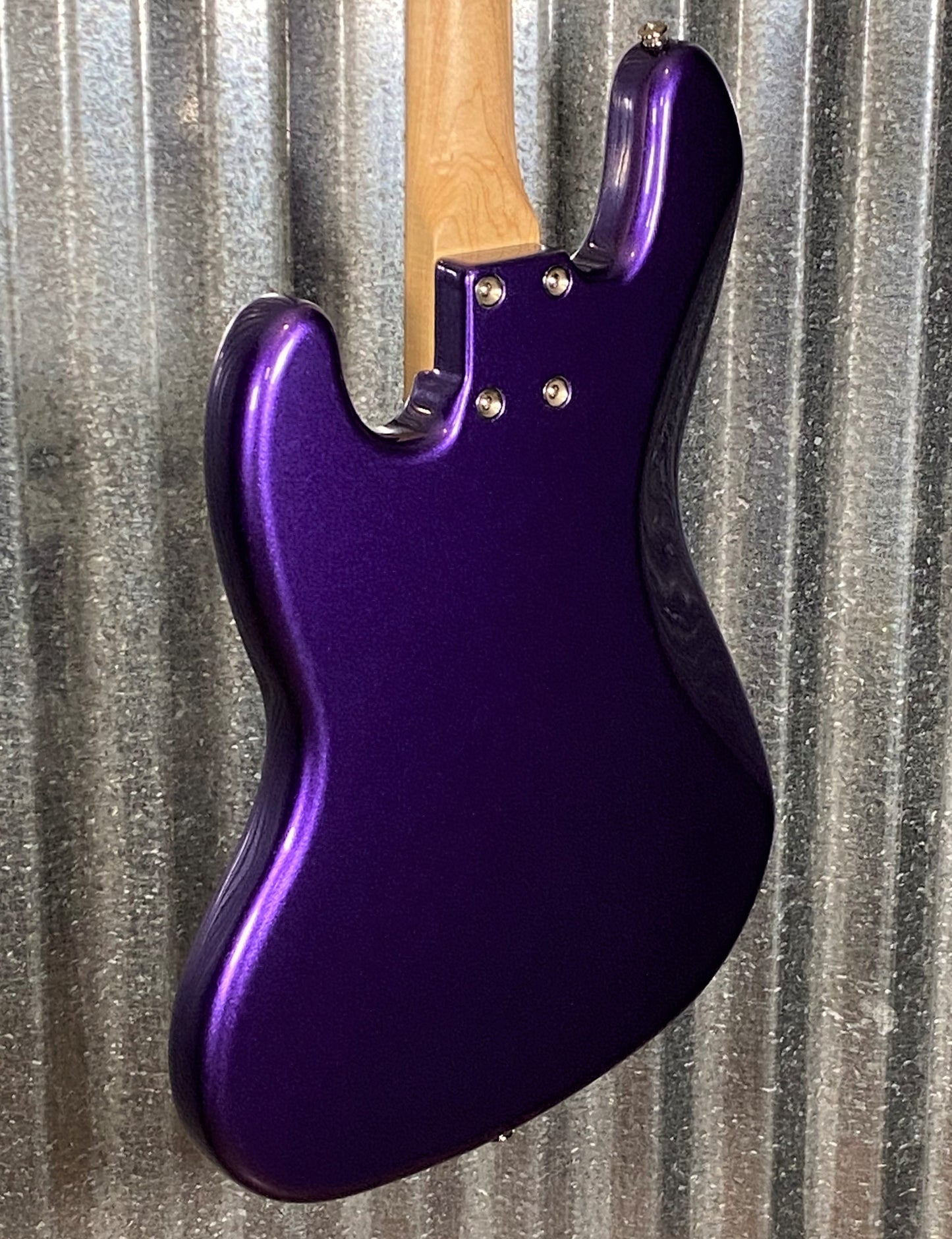 G&L USA Custom JB 4 String Jazz Bass Royal Purple & Case JB #0212