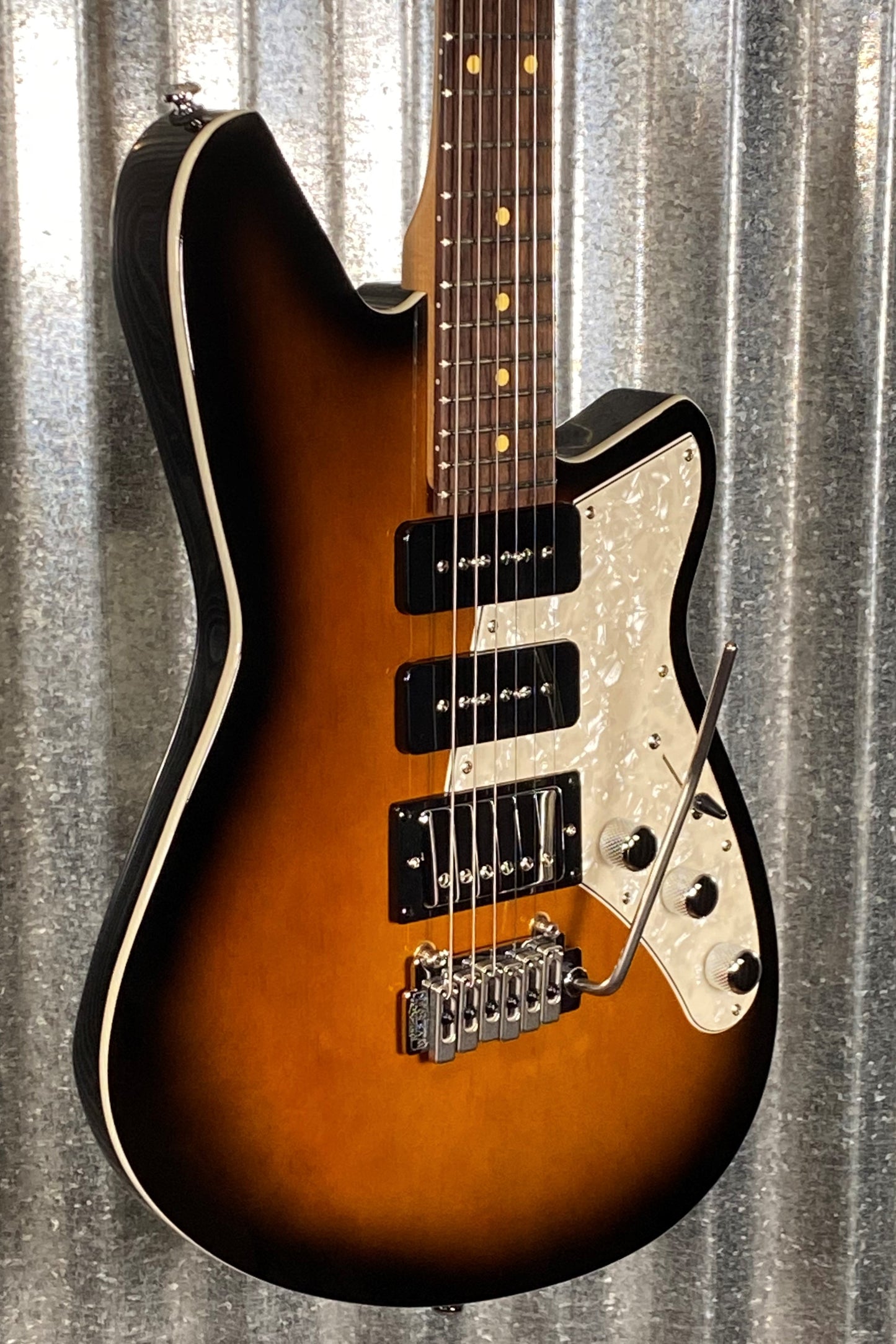 Reverend Six Gun HPP Coffee Burst Guitar #1743 B Stock