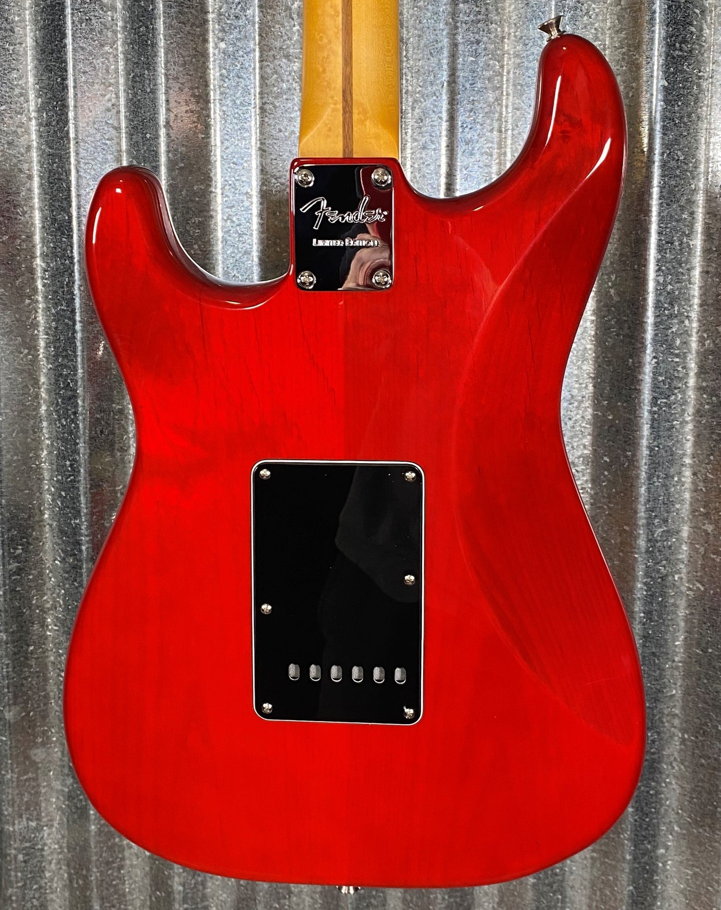 Fender Limited Editon Rarities Flame Ash Top Birdseye Fingerboard Stratocaster Plasma Red Burst Guitar & Case # 6509 Used