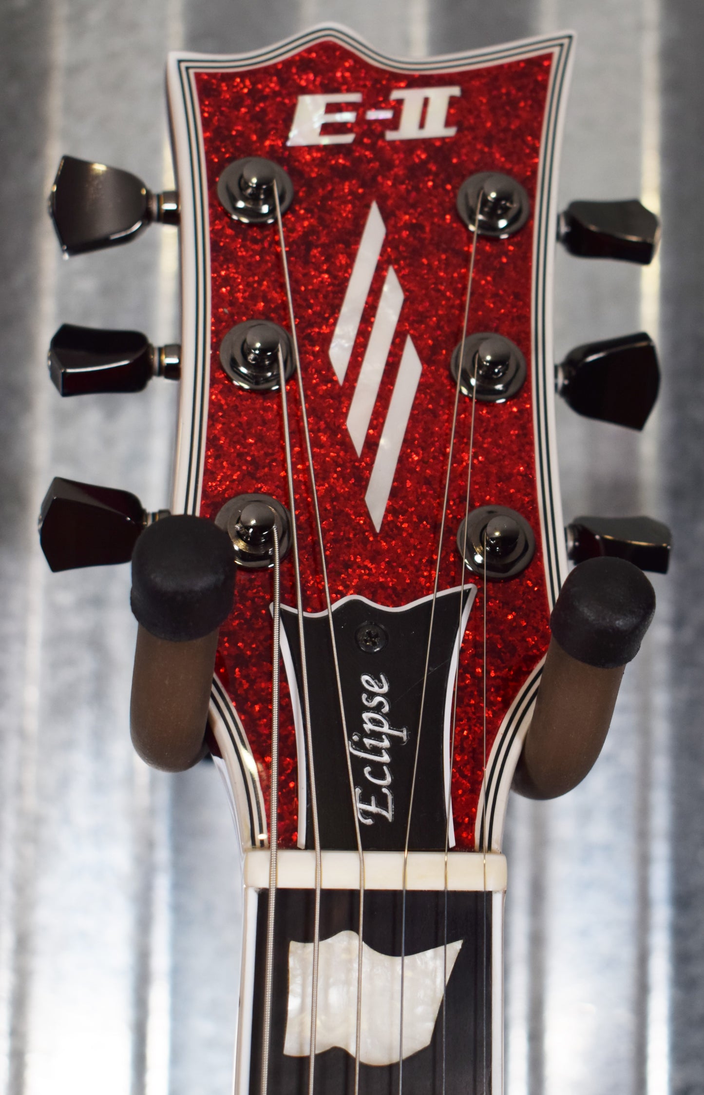 ESP E-II Eclipse DB Red Sparkle EMG Guitar & Case EIIECDBRSP Japan #ES5836193