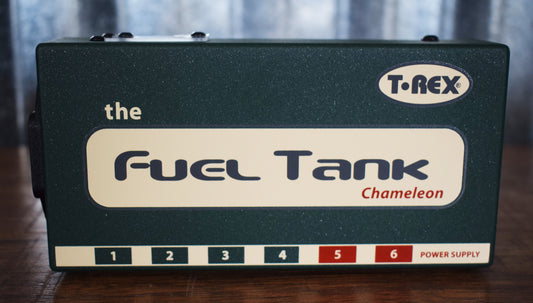 T-Rex Fuel Tank Chameleon 9V 12v 18v Pedalboard Guitar Effect Power Supply