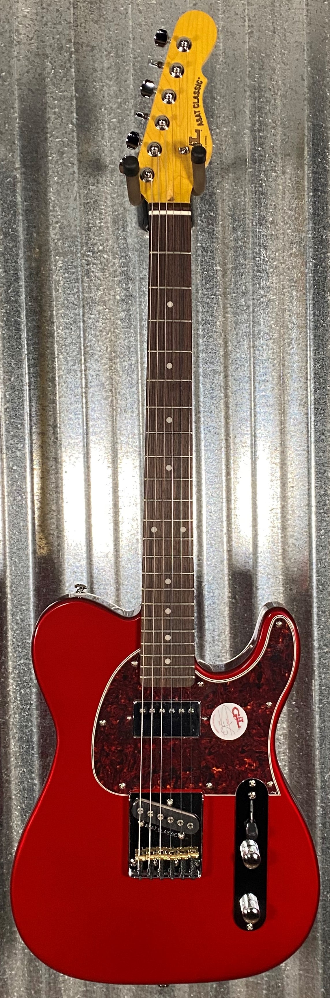 G&L Tribute ASAT Classic Bluesboy Candy Apple Red Guitar #9444