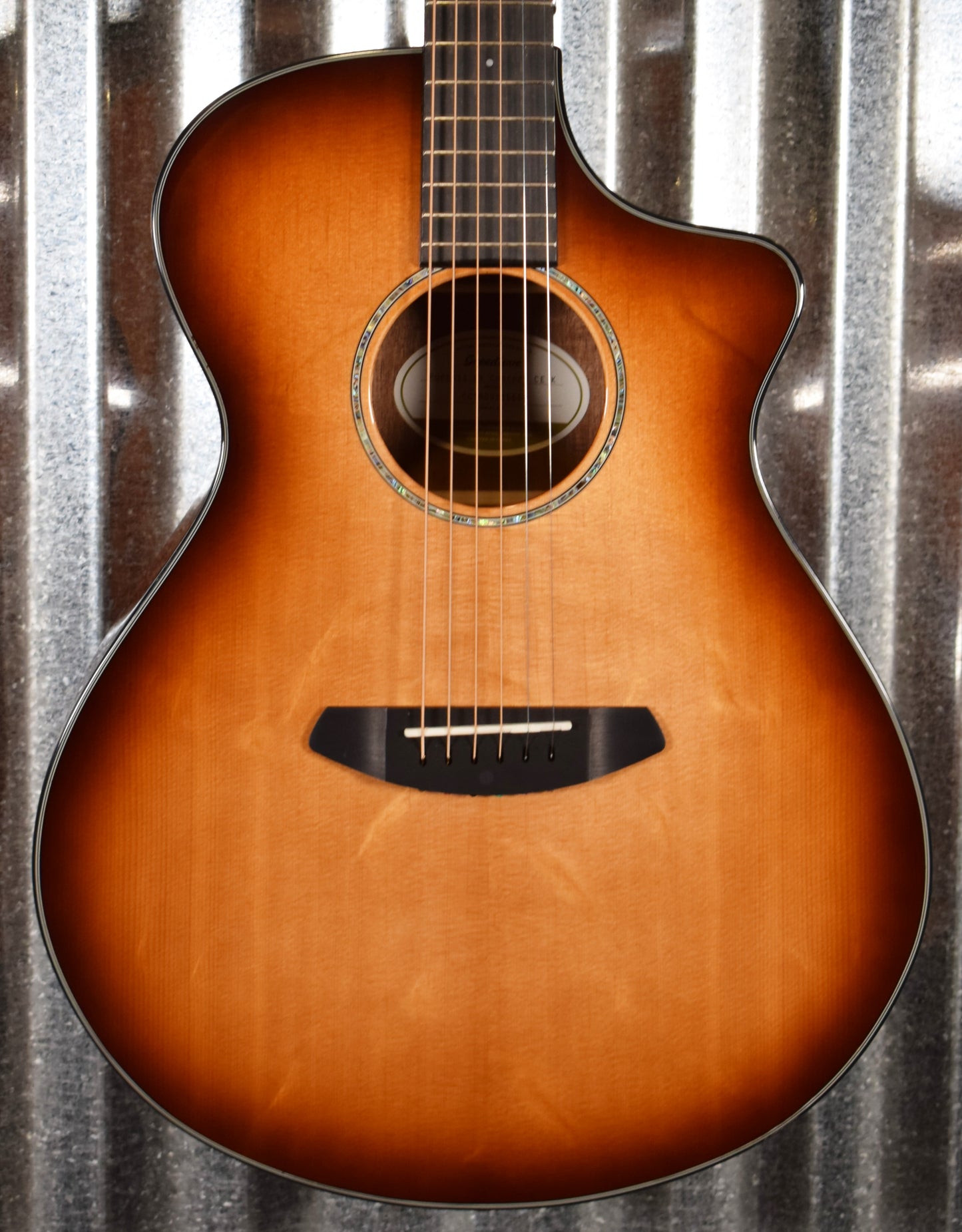 Breedlove Pursuit Exotic Concert Whiskey Burst CE Sitka-Koa Acoustic Electric Guitar #1566