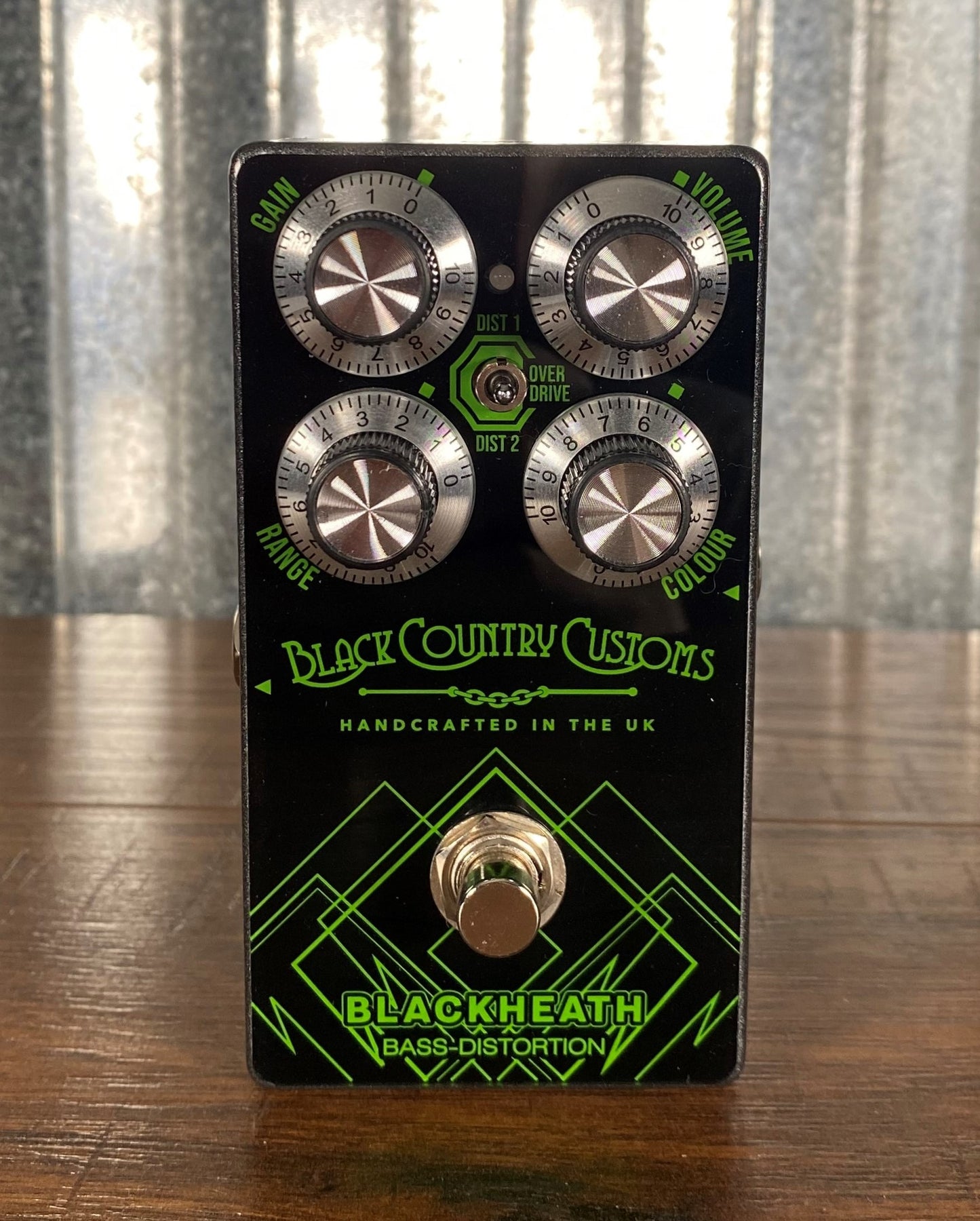 Laney Black Country Customs Blackheath Bass Distortion Effect Pedal BCC-BLACKHEATH