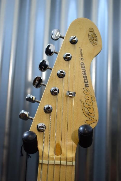 Vintage V58 Jerry Donahue Ash Blonde Wilkinson Guitar V58JDAB #928